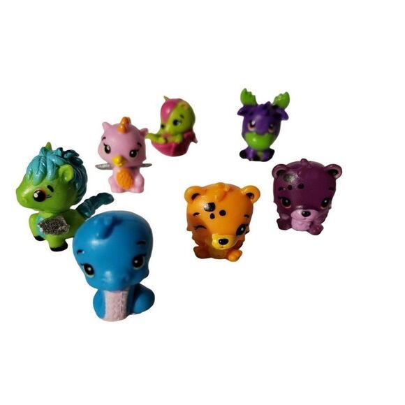 HATCHIMALS Mini Animals Mini Figures 7 piece Bundle Set - Picture 2 of 6